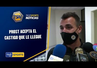 Prost acepta el castigo que le llegue. Pidió disculpas al meta de la U. Católica.
