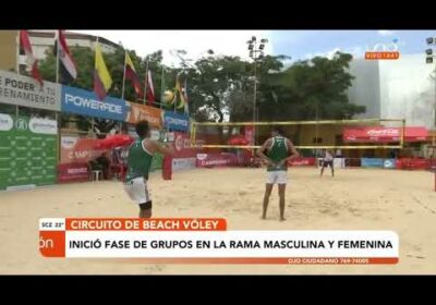 Comenzó la sexta etapa del Circuito Sudamericano de Beach Voley en Cochabamba |Notivisión