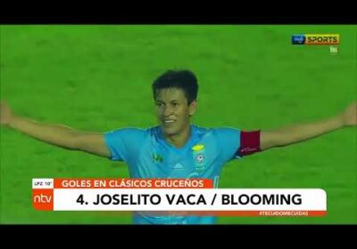 Goles en clásicos cruceños