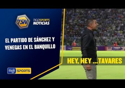 El partido de Sánchez y Venegas en el banquillo.