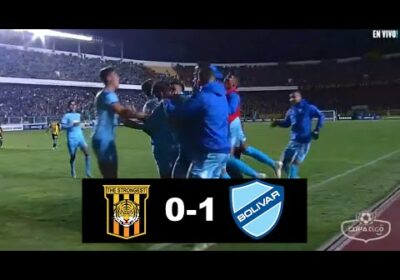 The Strongest vs Bolivar 0-1 Resumen Goles