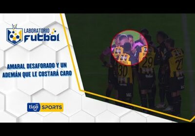 Amaral desaforado y un Ademán que le costará caro.