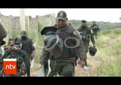 Conflicto de tierras en la zona de Caico moviliza a más de 400 efectivos policiales |Notivisión