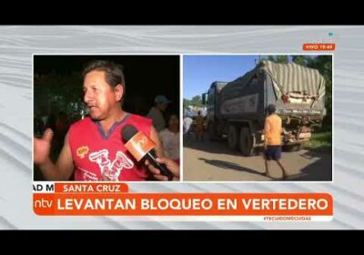 #SantaCruz | Levantan bloqueo en el vertedero
