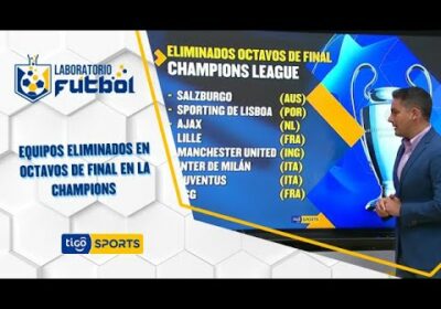 Estos son los equipos eliminados en Octavos de final en la Champions League.