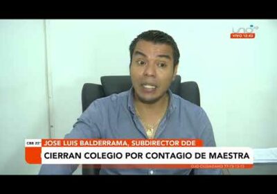 Cierran colegio en la zona norte por un caso de Covid-19