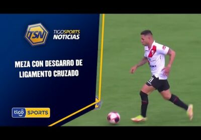 Meza con desgarro de ligamento cruzado. Se despide del torneo Interseries.