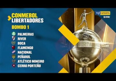 Así está configurado el sorteo para la Libertadores.