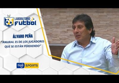 Álvaro Peña: “Amaral es de los jugadores que se están perdiendo”.