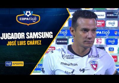 Estas fueron las palabras de José Luis Chávez, jugador Samsung del partido.