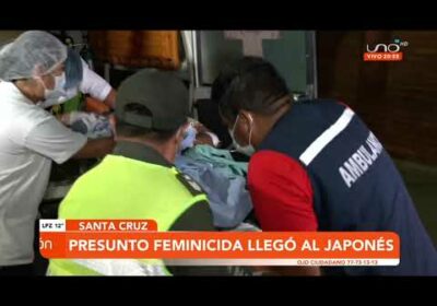 Presunto feminicida llegó al hospital Japonés