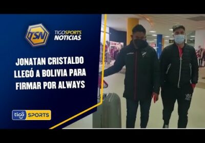 Cristaldo llegó a Bolivia para firmar por Always. Y se retornó a su país tras no llegar a un acuerdo