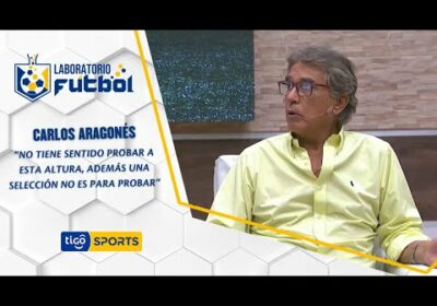 Carlos Aragonés: “No tiene sentido probar a esta altura, además una Selección no es para probar”