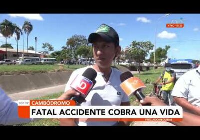 Fatal accidente cobra una vida