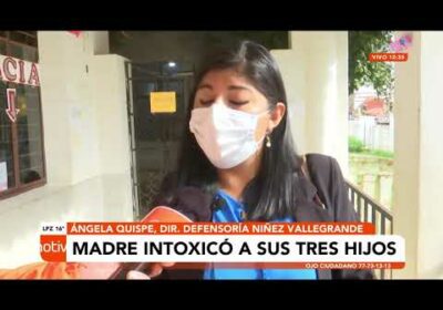 Mujer  y niños envenenados se encuentran fuera de peligro