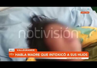 Habló la mujer que intoxicó a sus hijos