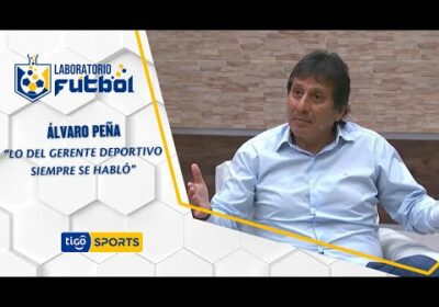 Álvaro Peña: “Lo del gerente deportivo siempre se habló”.