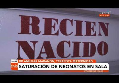 Saturación de neonatos en maternidad