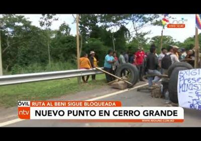 Nuevo punto de bloqueo en Cerro Grande