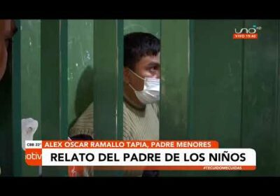 Habló el padre de los niños intoxicados