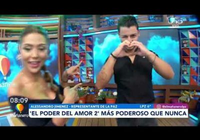 Alessandro Jiménez es nuestro representante Paceño para el reality ‘El poder del amor 2’