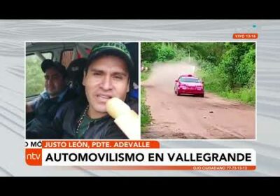 Automovilismo en Vallegrande