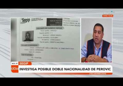 Investigan posible doble nacionalidad de Perovic