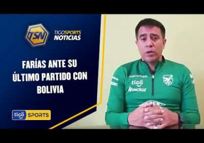 Farías ante su último partido con Bolivia. La ‘Verde’ mañana se enfrenta ante Brasil