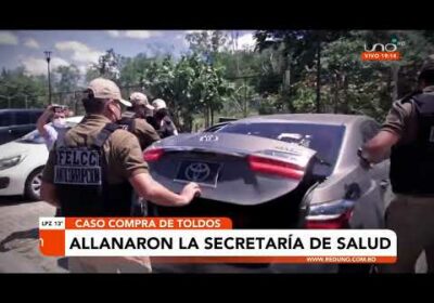 Allanaron la secretaría de salud