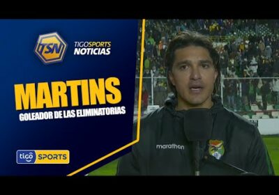 #EliminatoriasQatar2022 Marcelo Martins después de la goleada que le propinó Brasil a Bolivia.