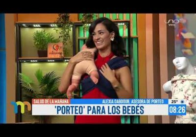 Beneficios del «porteo» para los bebés