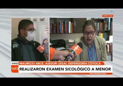 Realizarán examen psicológico a menor violada por choferes de micro