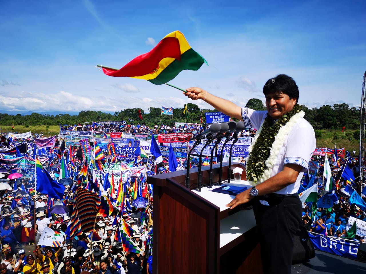 Evo Morales: “El MAS es más grande que las ambiciones y las traiciones”