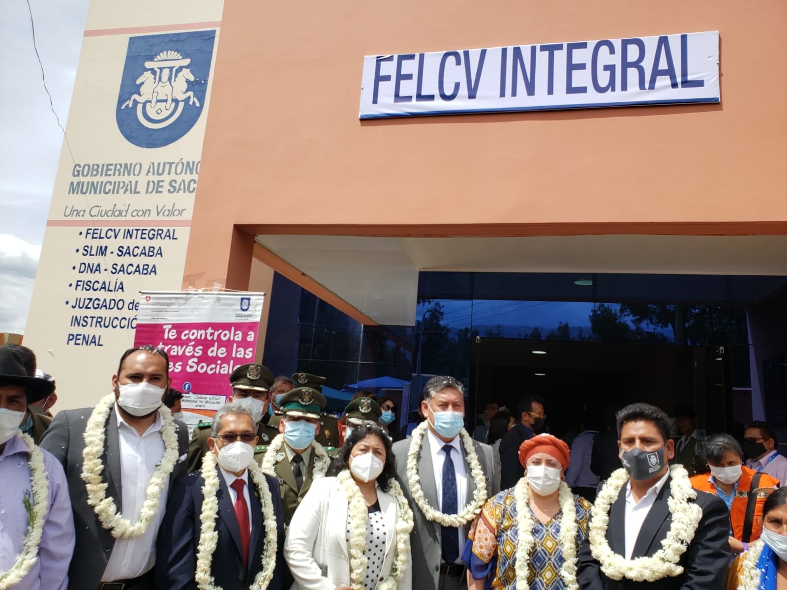 Sacaba inaugura Centro Integral contra la Violencia