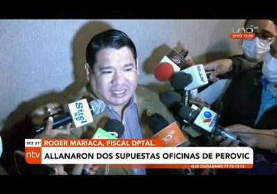 Allanan dos supuestas oficinas de Perovic