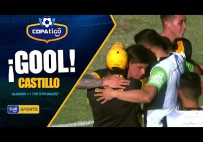 #CopaTigo🏆⚽Centro preciso de Fernando Saucedo para que Gonzalo Castillo ponga la pierna.