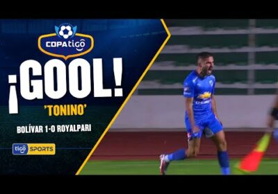 ¡Gol de Bolívar! Carlos ‘Tonino’ Melgar y un disparo hacia el palo derecho para abrir el marcador