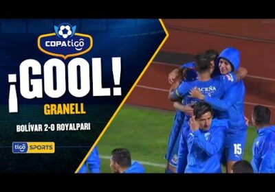 ¡Gol de Bolívar! Alex Granell y una correcta ejecución desde los 12 pasos para aumentar el marcador