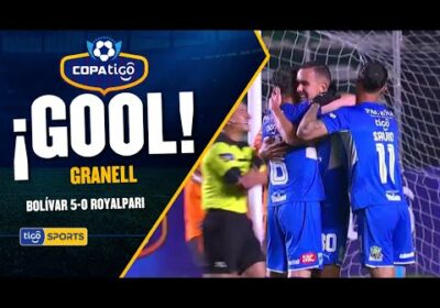 ¡Gol de Bolívar! Alex Granell pone el quinto gol en una jugada confusa en el Hernando Siles