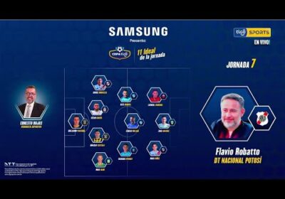 El once ideal de la Fecha 7 gracias a Samsung.