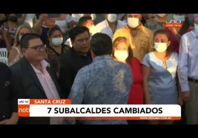 Rarifican a 8 subalcaldes y cambian a 7