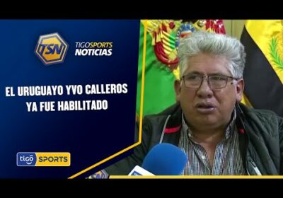 El uruguayo Yvo Calleros ya fue habilitado. Sobre el tema de Vaca, son especulaciones indica Creso.