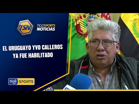 El uruguayo Yvo Calleros ya fue habilitado. Sobre el tema de Vaca, son