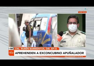 Aprehenden a exconcubino apuñalador por intento de feminicidio