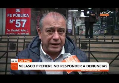 Director Nacional de la FELCN prefiere no responder a las denuncias