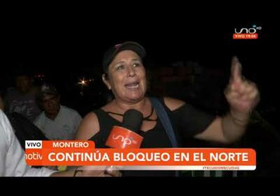 Continúa el bloqueo en el norte