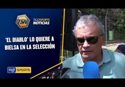 ‘El diablo’ lo quiere a Bielsa en la Selección. Etcheverry no oculta su deseo de dirigir la ‘Verde’