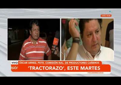 Tractorazo en Montero, será el día Martes