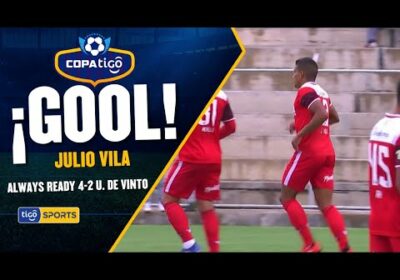 ¡Gol de Universitario de Vinto! Julio Vila descuenta para la visita al marcar de cabeza