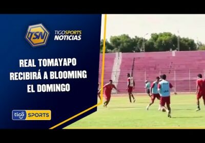 Real Tomayapo recibirá a Blooming el domingo. Albarracín retorna al equipo chapaco.